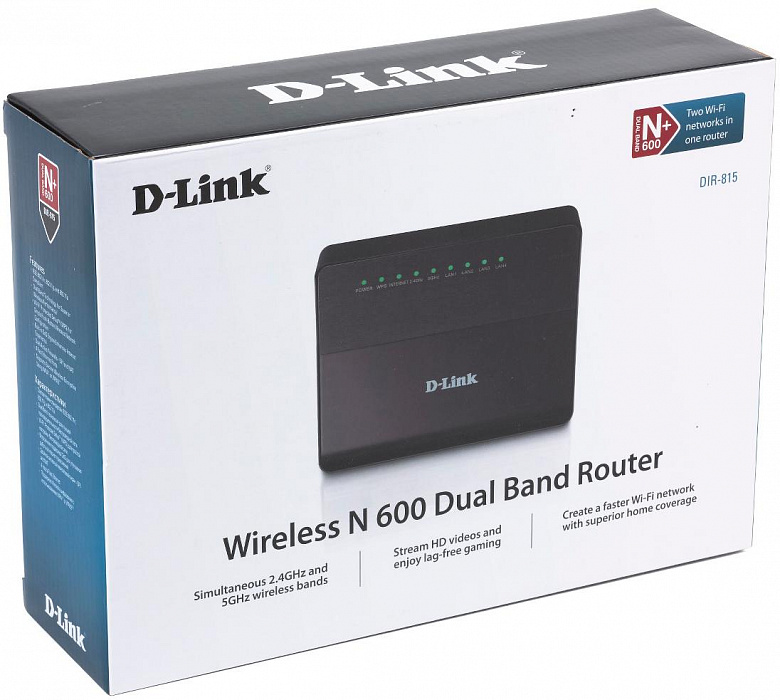 D-Link DIR-815/A/C1A - беспроводной маршрутизатор (Black) купить в интернет-магазине icover