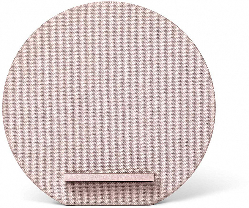 Беспроводное зарядное устройство Native Union Dock Fabric Slate DOCK-WL-FB-ROSE (Rose) купить в интернет-магазине icover