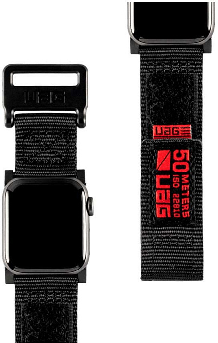 Ремешок UAG Active Range (19148A114040) для Apple Watch Series 2/3/4/5/6/7/SE 42/44/45 mm (Black) купить в интернет-магазине icover