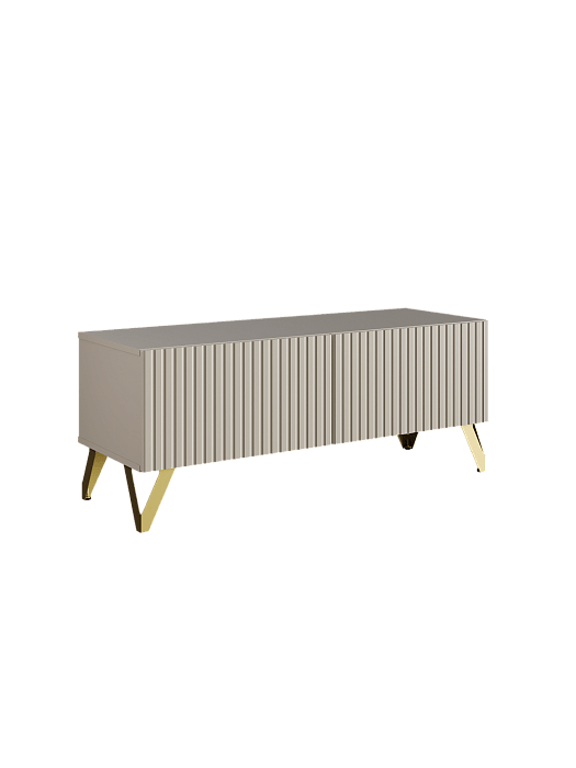 Тумба под ТВ RIDBERG LUGANO (Cashmere/Gold) купить в интернет-магазине icover