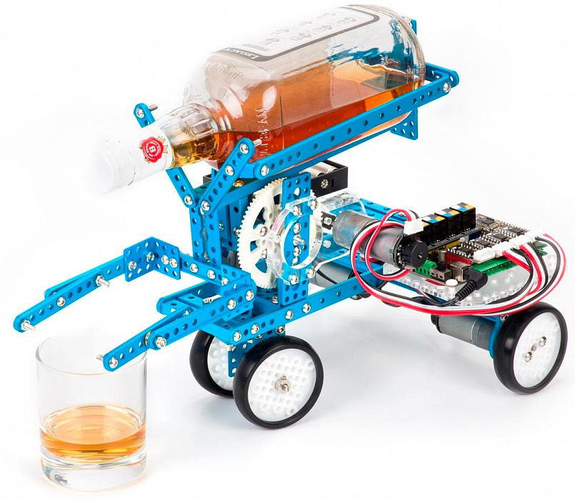 Программируемый конструктор Makeblok Ultimate Robot Kit V2.0 (Blue) купить в интернет-магазине icover