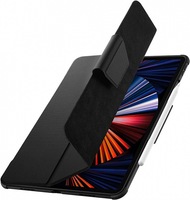 Чехол Spigen Rugged Armor Pro (ACS02889) для iPad Pro 12.9" 2021 (Black) купить в интернет-магазине icover