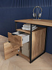 Стол письменный лофт RIDBERG NEVADA (Oak/Black) купить в интернет-магазине icover