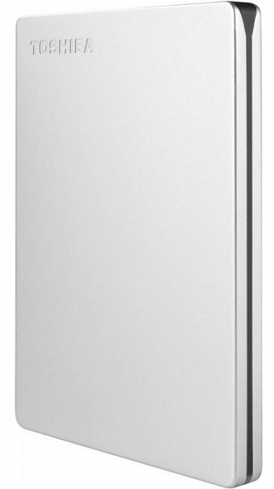 Внешний жесткий диск Toshiba Canvio Slim 2,5" 1Тб HDTD310ES3DA (Silver) купить в интернет-магазине icover