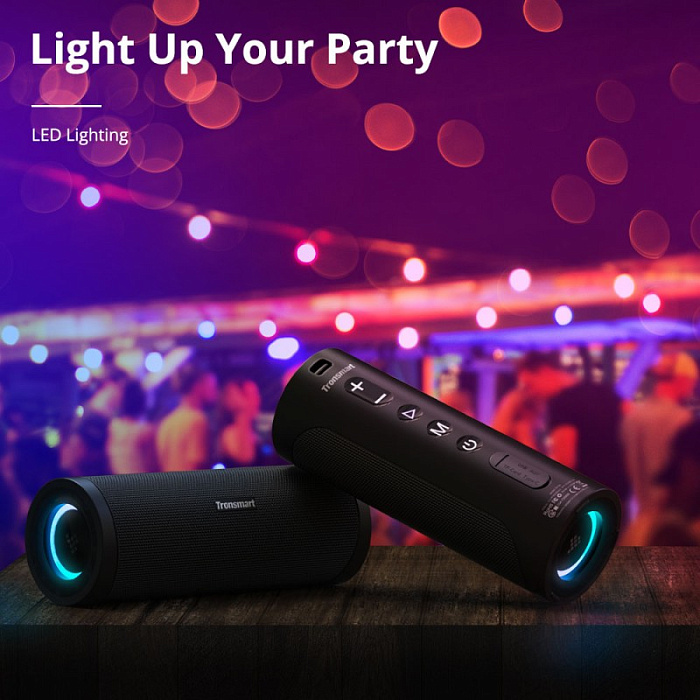 Портативная акустика Tronsmart T6 Pro 45W (Black) купить в интернет-магазине icover