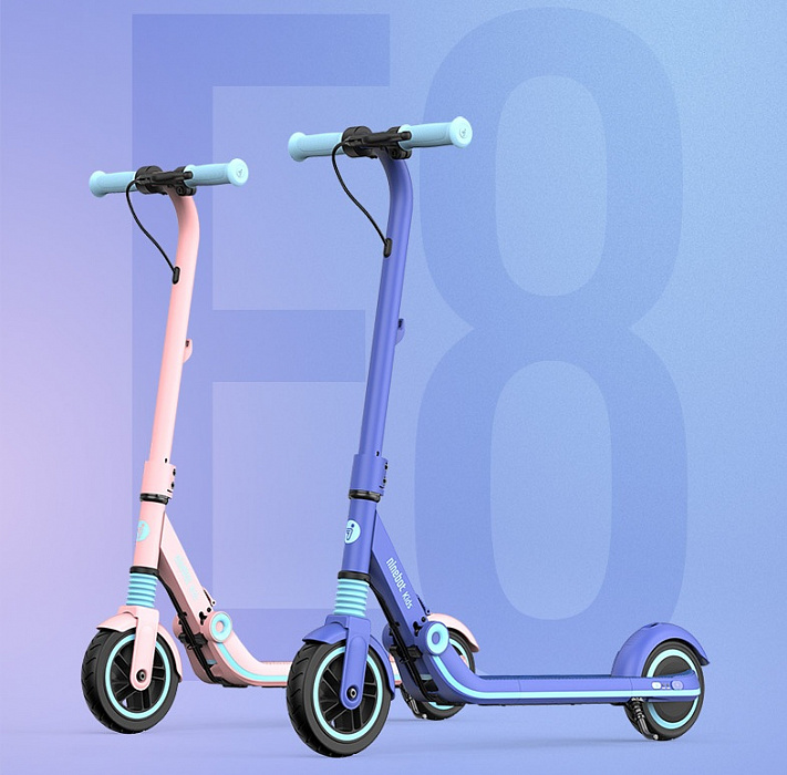 Детский электросамокат Xiaomi Ninebot Kids Ninebot eKickScooter Zing E8 (Pink) купить в интернет-магазине icover