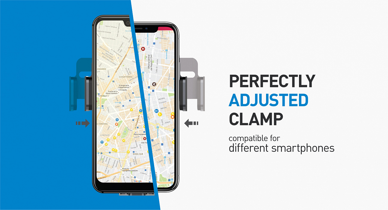 Автодержатель Momax Q.Mount Smart Auto Clamping Wireless Charging CM11DH (Black) купить в интернет-магазине icover