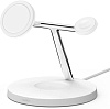Беспроводное зарядное устройство Belkin MagSafe 3-in-1 Wireless Charger WIZ009vfWH (White) купить в интернет-магазине icover