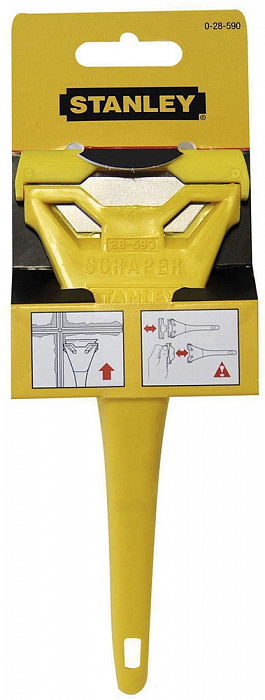 Stanley 0-28-590 - скребок для окон (Yellow) купить в интернет-магазине icover