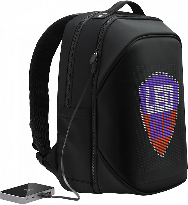 Рюкзак с LED-панелью Prestigio LEDme для ноутбука 15.6" (Black) купить в интернет-магазине icover