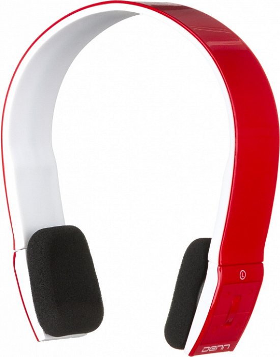 Denn DHB113 - накладная Bluetooth-гарнитура (Red) купить в интернет-магазине icover