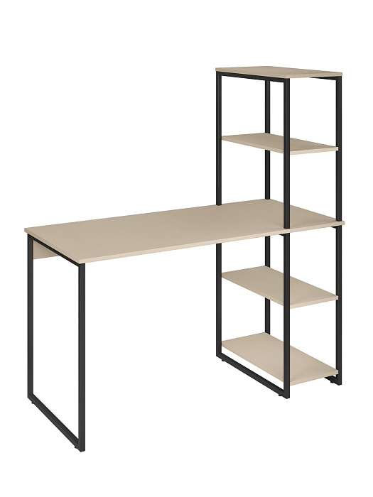 Стол-стеллаж лофт RIDBERG MEMPHIS (Cashmere/Black) купить в интернет-магазине icover