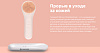 Прибор для очищения кожи и массажа лица Yamaguchi Silicone Cleansing Brush (Peach) купить в интернет-магазине icover