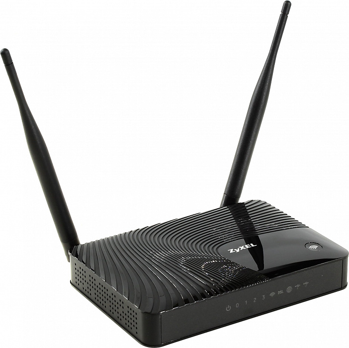 ZyXEL Keenetic DSL - точка доступа (Black) купить в интернет-магазине icover
