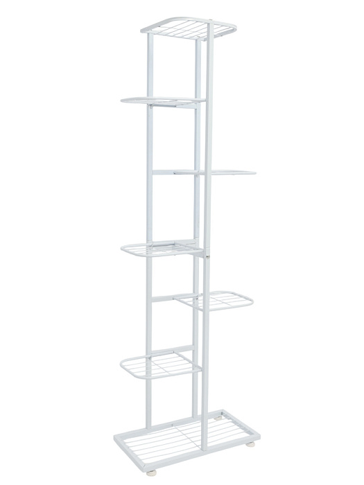 Стеллаж напольный для цветов Ridberg 7 полок (White) купить в интернет-магазине icover