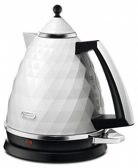 DeLonghi Brillante (KBJ 2001.W)  - чайник электрический (White) купить в интернет-магазине icover