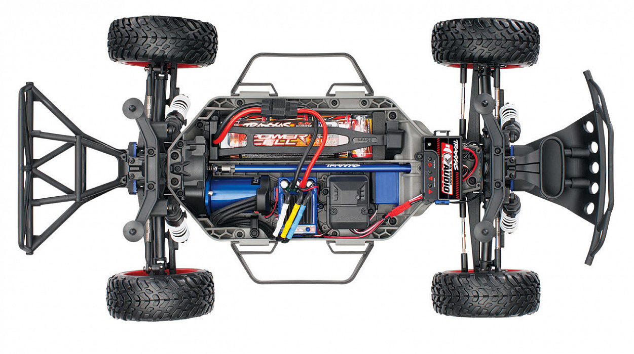 Traxxas Slash 4x4 VXL 1:10 - радиоуправляемый автомобиль (Blue) купить в интернет-магазине icover