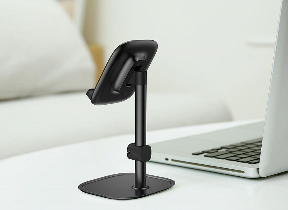 Держатель Baseus Literary Youth Desktop Bracket SUWY-01 (Black) купить в интернет-магазине icover