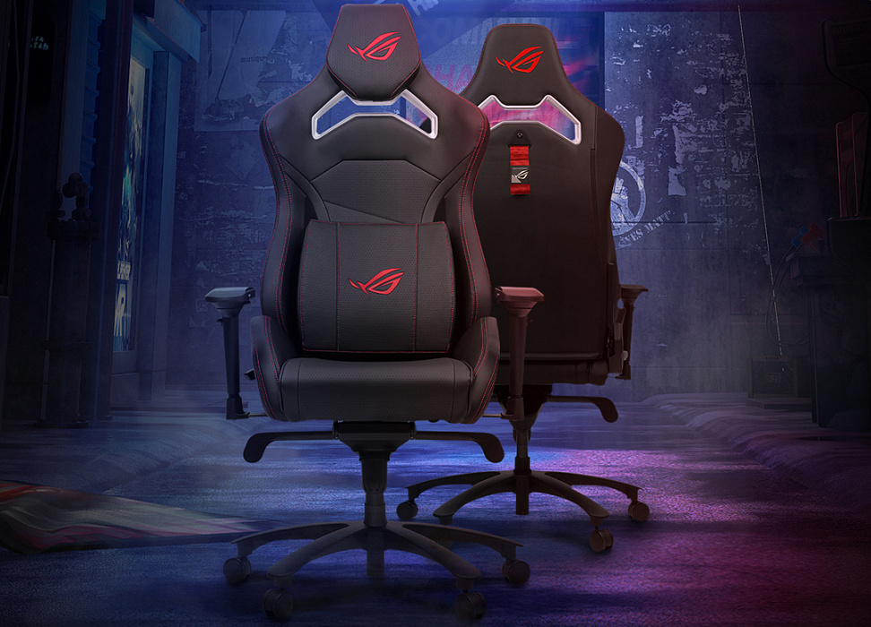 Игровое кресло Asus ROG Chariot Core (90GC00D0-MSG010) купить в интернет-магазине icover