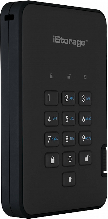 Внешний диск iStorage DiskAshur 2 128Gb IS-DA2-256-SSD-128-B (Black) купить в интернет-магазине icover
