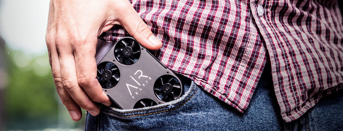 Квадрокоптер Airselfie 2 Power Edition (Silver) купить в интернет-магазине icover