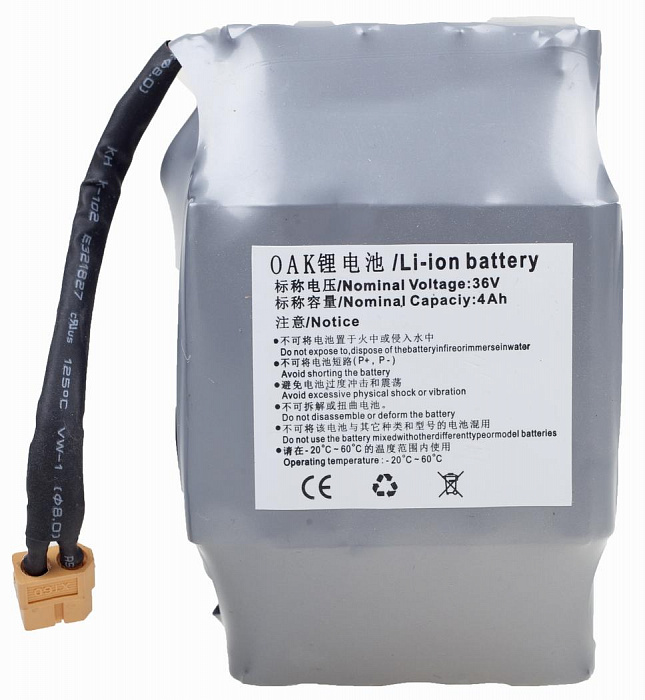 Аккумулятор для гироскутера 36V 4A (Grey) купить в интернет-магазине icover