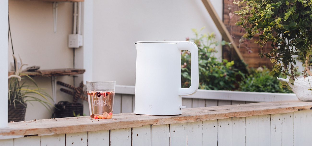 Электрочайник Xiaomi MiJia Electric Kettle (White) купить в интернет-магазине icover