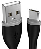 Кабель Satechi Flexible (ST-FCC6B) USB-A to USB-C 15 см (Black) купить в интернет-магазине icover