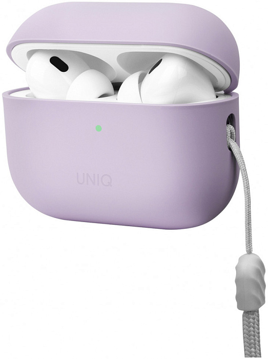Чехол Uniq Lino (AIRPODSPRO2-LINOLAV) для Airpods Pro 2 (Lavender) купить в интернет-магазине icover