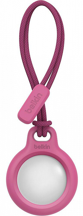 Держатель со шнурком Belkin Secure Holder (F8W974btPNK) для Apple AirTag (Pink) купить в интернет-магазине icover