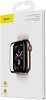 Защитное стекло Baseus Full-screen Curved Tempered Film (SGAPWA4-A01) для Apple Watch series 4 40mm (Black) купить в интернет-магазине icover