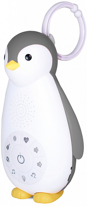 Ночник с Bluetooth-колонкой Zazu Пингвиненок Зои ZA-ZOE-01 (Grey) купить в интернет-магазине icover