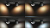 Светильник Philips Buckram WA HUE 2 шт (Black) купить в интернет-магазине icover