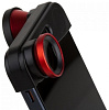 Photo lens ib-FWM-5 3-in-one - объектив для iPhone 5/5S (Red) купить в интернет-магазине icover