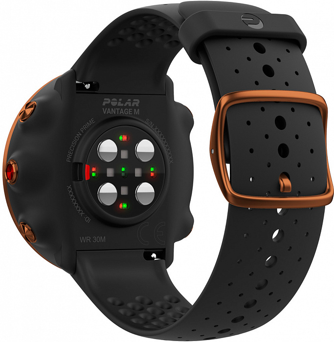 Спортивные часы Polar Vantage M M/L (Black/Copper) купить в интернет-магазине icover