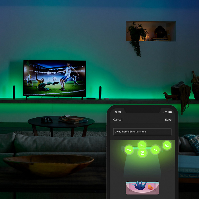 Приставка Philips Hue Play HDMI Sync Box 46677555221 (Black) купить в интернет-магазине icover
