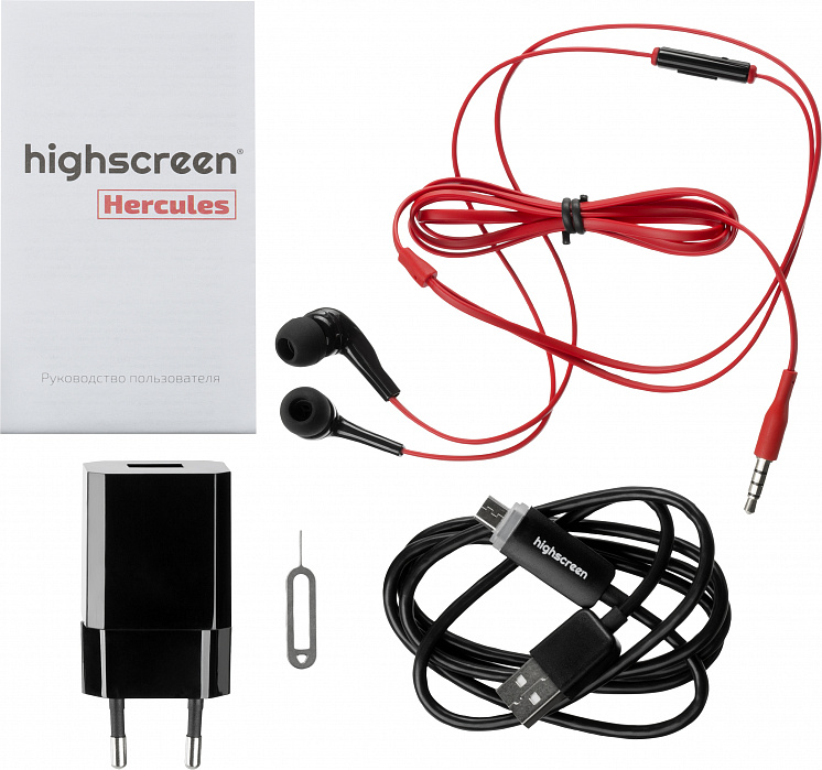 Смартфон Highscreen Hercules (Black) купить в интернет-магазине icover