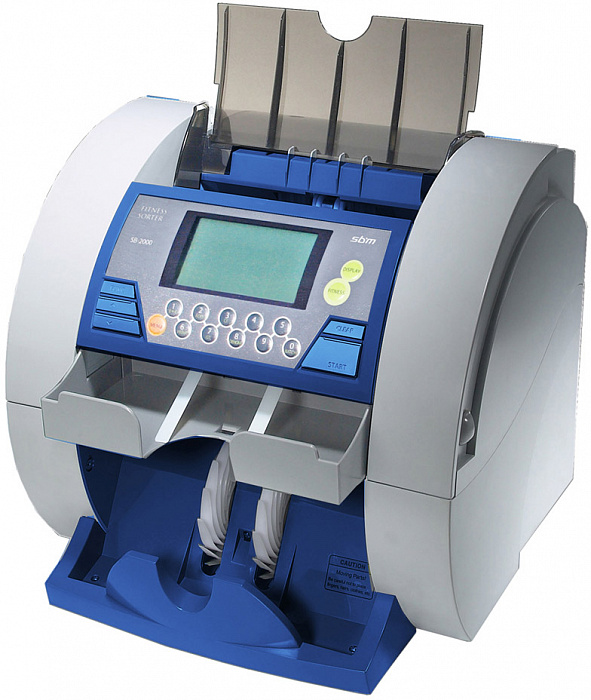 SBM SB-2000E Fitness USD/EUR/RUB - сортировщик банкнот (Blue) купить в интернет-магазине icover