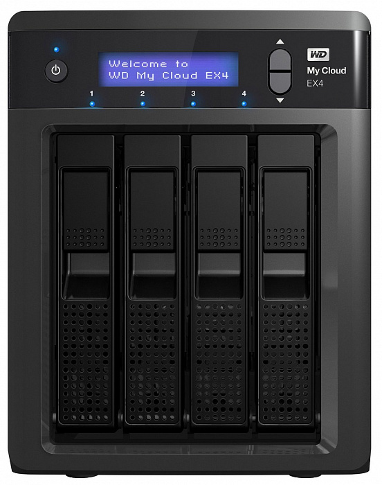 WD My Cloud EX4 3.5" 20Tb (WDBWWD0200KBK) - сетевое хранилище купить в интернет-магазине icover