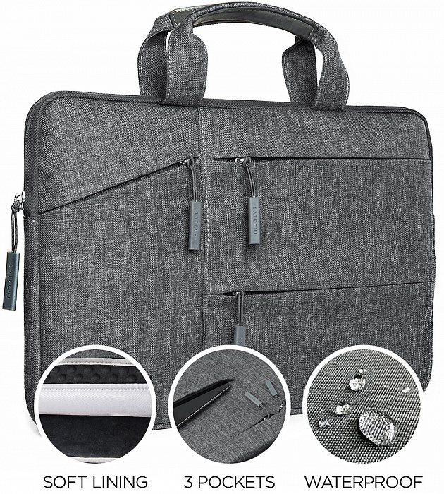 Сумка Satechi Laptop Case (ST-LTB15) для ноутбуков до 15" (Grey) купить в интернет-магазине icover