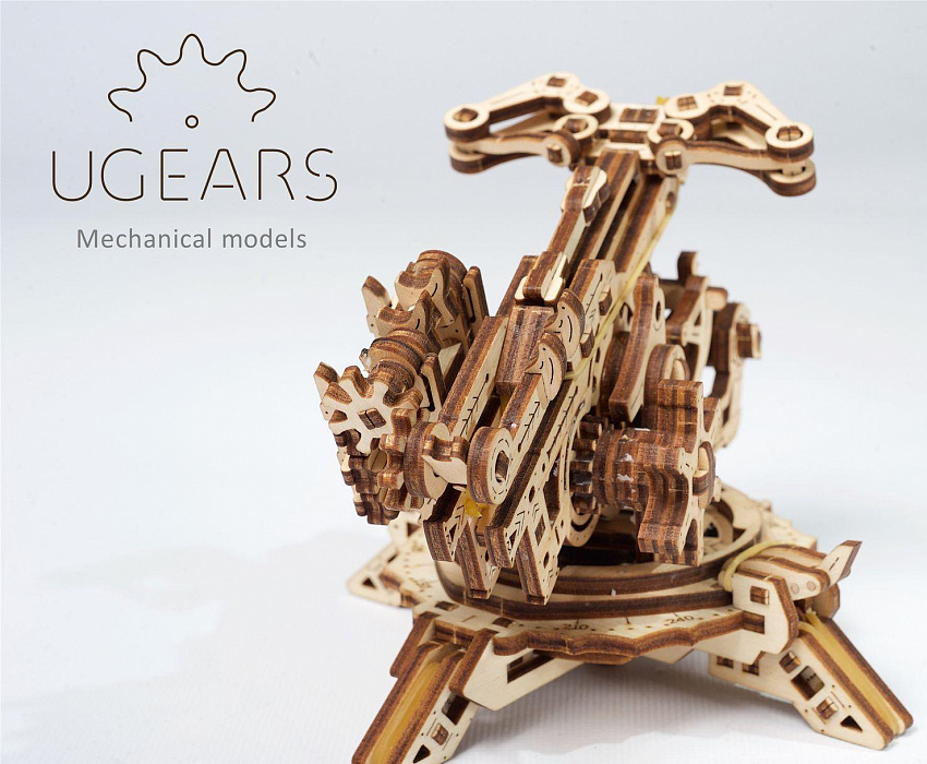 3D-пазл Ugears Башня-аркбаллиста (70048) купить в интернет-магазине icover