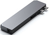 Хаб Satechi USB-C Pro Hub Max ST-UCPHMXS для MacBook Pro 2021 (Space Grey) купить в интернет-магазине icover
