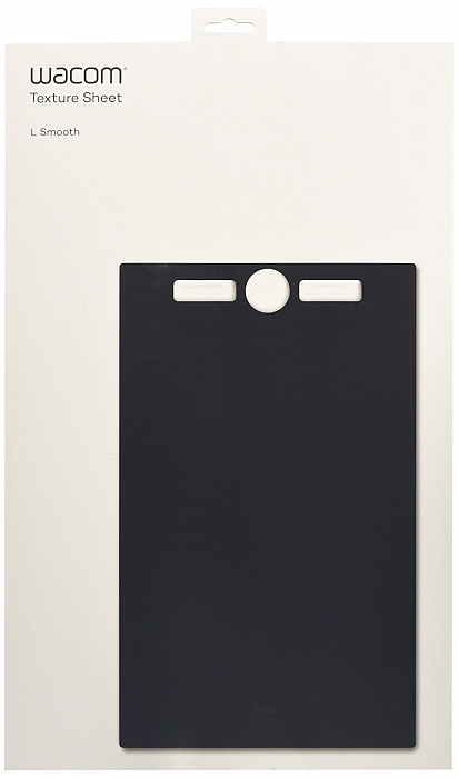 Сменная накладка Wacom Texture Sheet Smooth L (ACK122311) для Intuos Pro Large/Intuos Pro Paper Edition Large (Black) купить в интернет-магазине icover