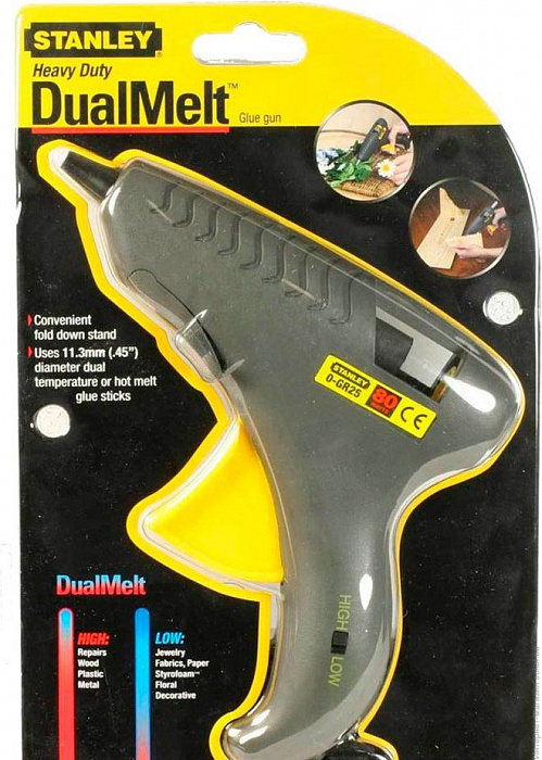 Клеевой пистолет Stanley DualMelt GR25 6-GR25 (Grey) купить в интернет-магазине icover