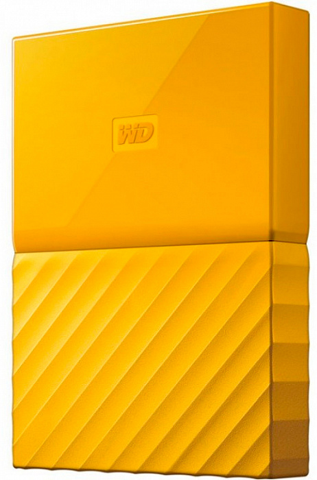 Внешний жесткий диск Western Digital My Passport 2.5" USB 3.0 2Tb HDD WDBLHR0020BYL-EEUE (Yellow) купить в интернет-магазине icover