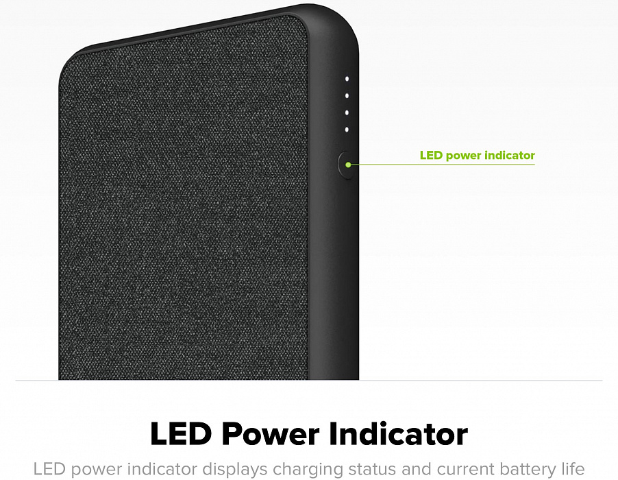 Внешний аккумулятор Mophie Powerstation Plus XL 10000 mAh 401101678 (Black) купить в интернет-магазине icover