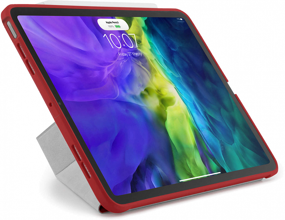 Чехол Pipetto Origami (P045-53-Q) для iPad Air 10.9 2020 (Red) купить в интернет-магазине icover