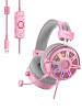 Игровые наушники Fifine H19 Gaming Headsets (Pink) купить в интернет-магазине icover
