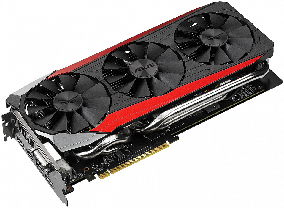 Видеокарта Asus GeForce GTX 980TI STRIX 6Gb 384bit (STRIX-GTX980TI-DC3-6GD5 GAMING) купить в интернет-магазине icover