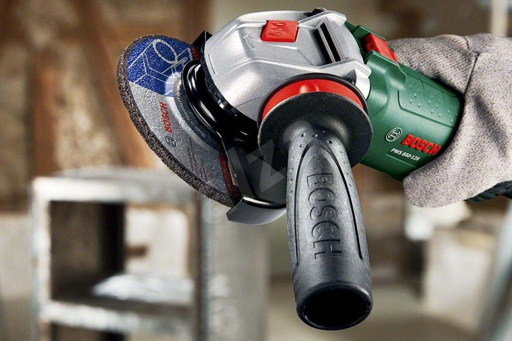Bosch PWS 850-125 (0.603.3A2.720) - угловая шлифовальная машинка купить в интернет-магазине icover